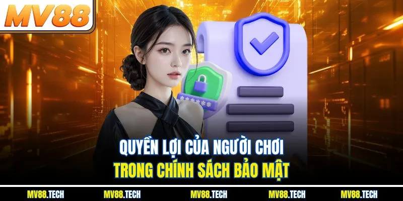 Quyền lợi của người chơi trong chính sách bảo mật